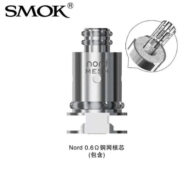 SMOK NORD Ceramic 0.6 MESH NORD smok nord NORD1.4耗材