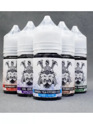 美國 SAMURAI 將軍煙油 鹽 果汁 小果汁 買5送1