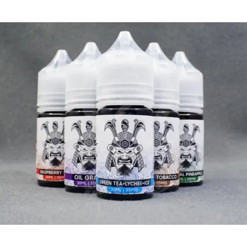 美國 SAMURAI 將軍煙油 鹽 果汁 小果汁 買5送1